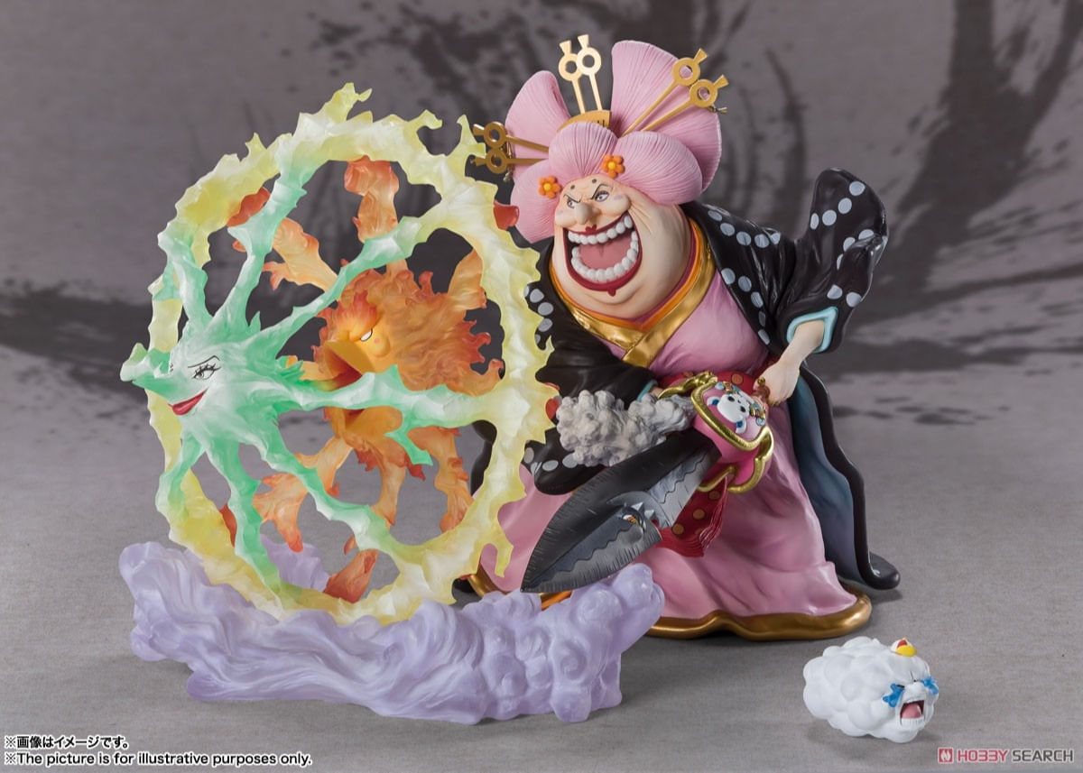 Estátua Charlotte Linlin Battle of Monsters on Onigashima Extra Battle - One  Piece - Figuarts Zero - Bandai - Iron Studios Online Store