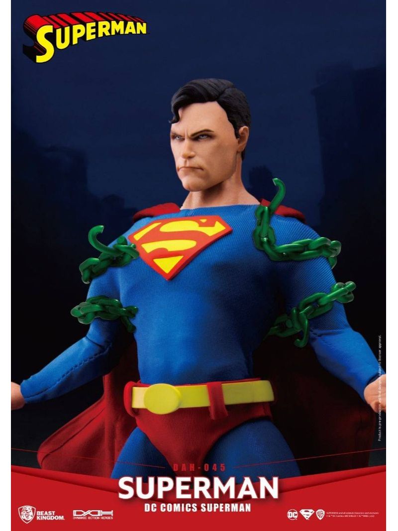 Dc comics superman clearance action figure