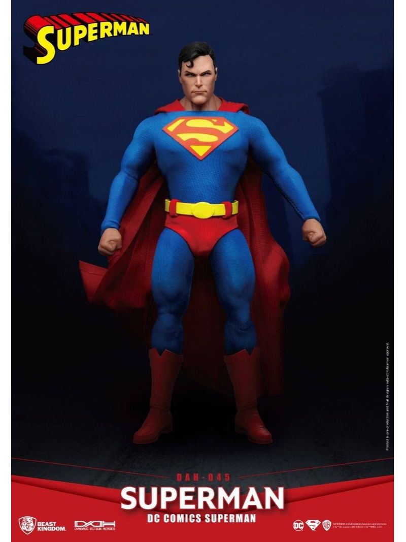 Dc comics shop superman action figure