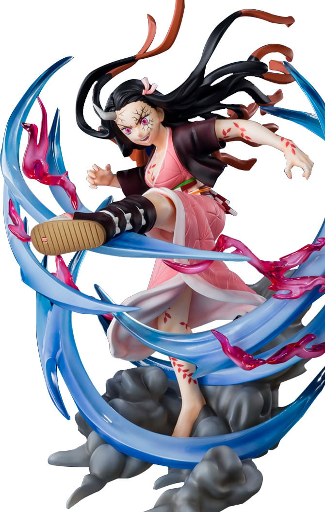 Nezuko de Demon Slayer se transforma na Mai de The King of Fighters em arte  de fã