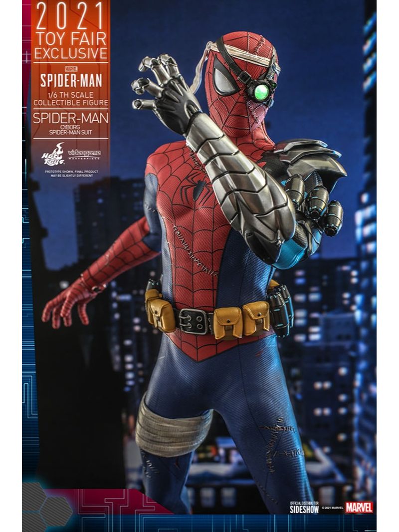 Cyborg spider man clearance figure