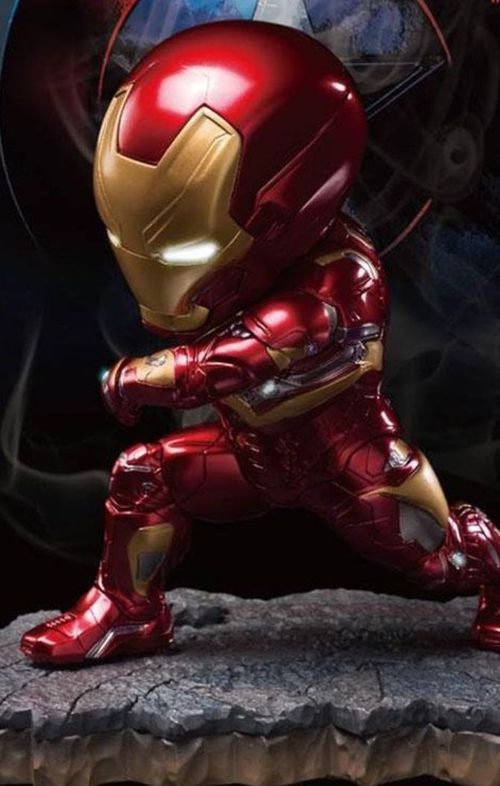 Estátua Iron Man MK 46 - Captain America: Civil War - Egg Attack - Beast Kingdom