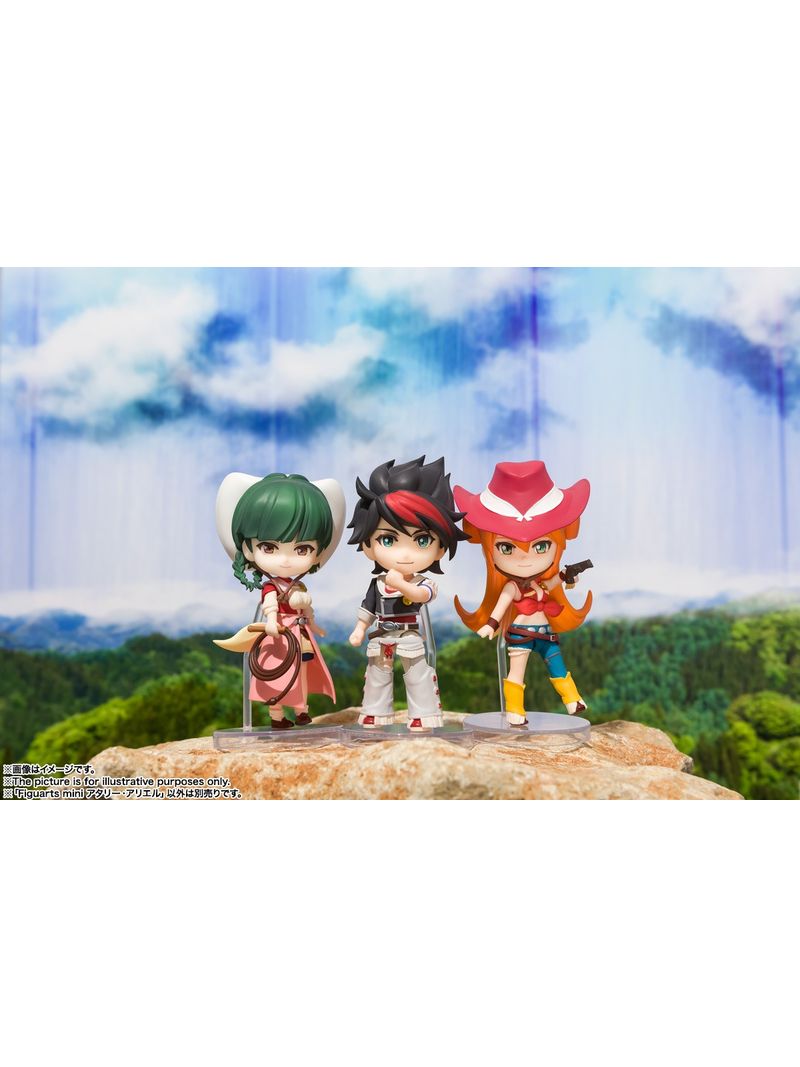 Tamashi Nations FiguartsMini – Back Arrow: Atlee Ariel (Bandai Spirits), Action Figure Collezionabile