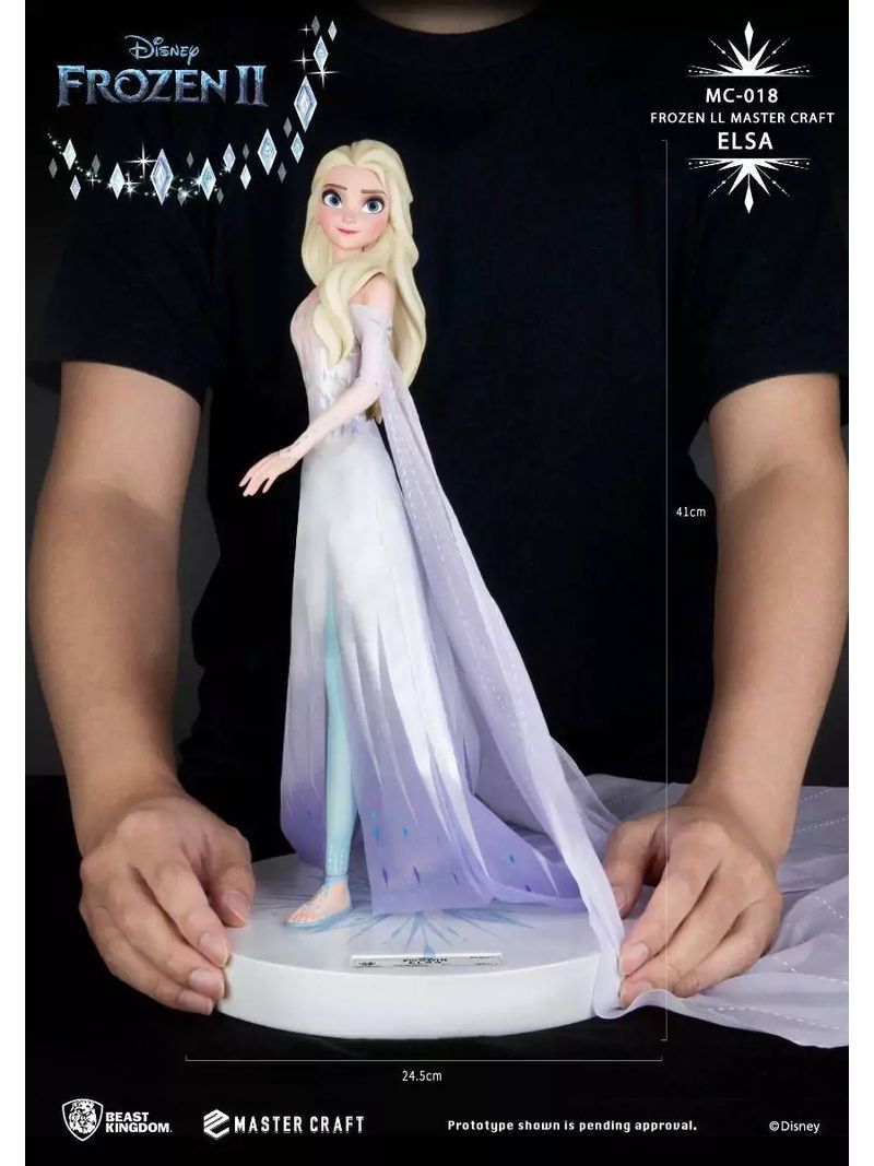 Estátua Elsa: Frozen Princesas da Disney - Toyshow Tudo de Marvel