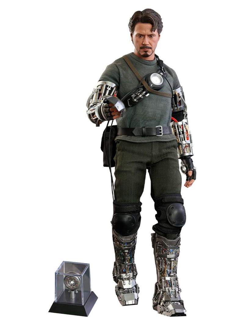 Figura Tony Stark Mech Test Version Deluxe - Marvel - Sixth