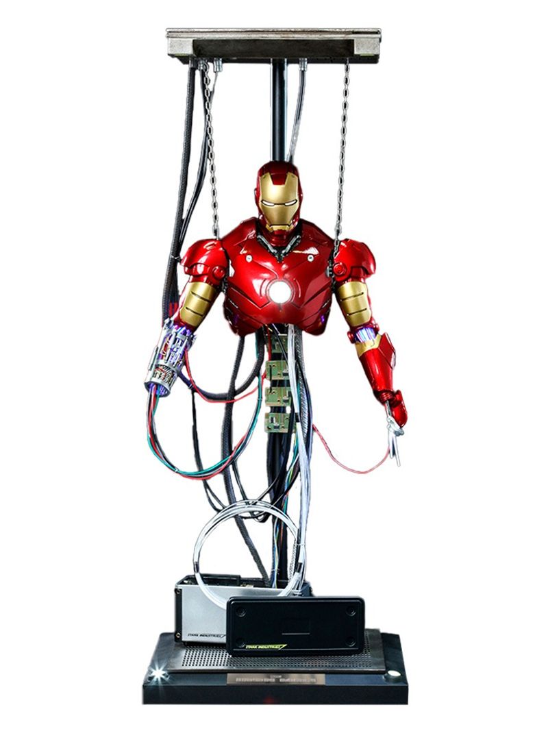 Figura Iron Man Mark III Construction Version - Marvel