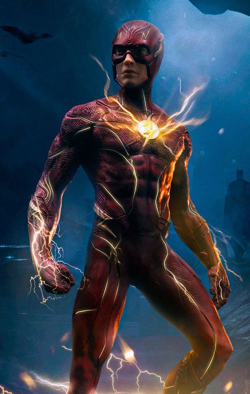 Estátua Flash - The Flash Movie - Art Scale 1/10 - Iron Studios