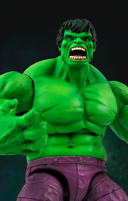 Figura Immortal Hulk - Marvel Select  - Marvel Comics - Diamond