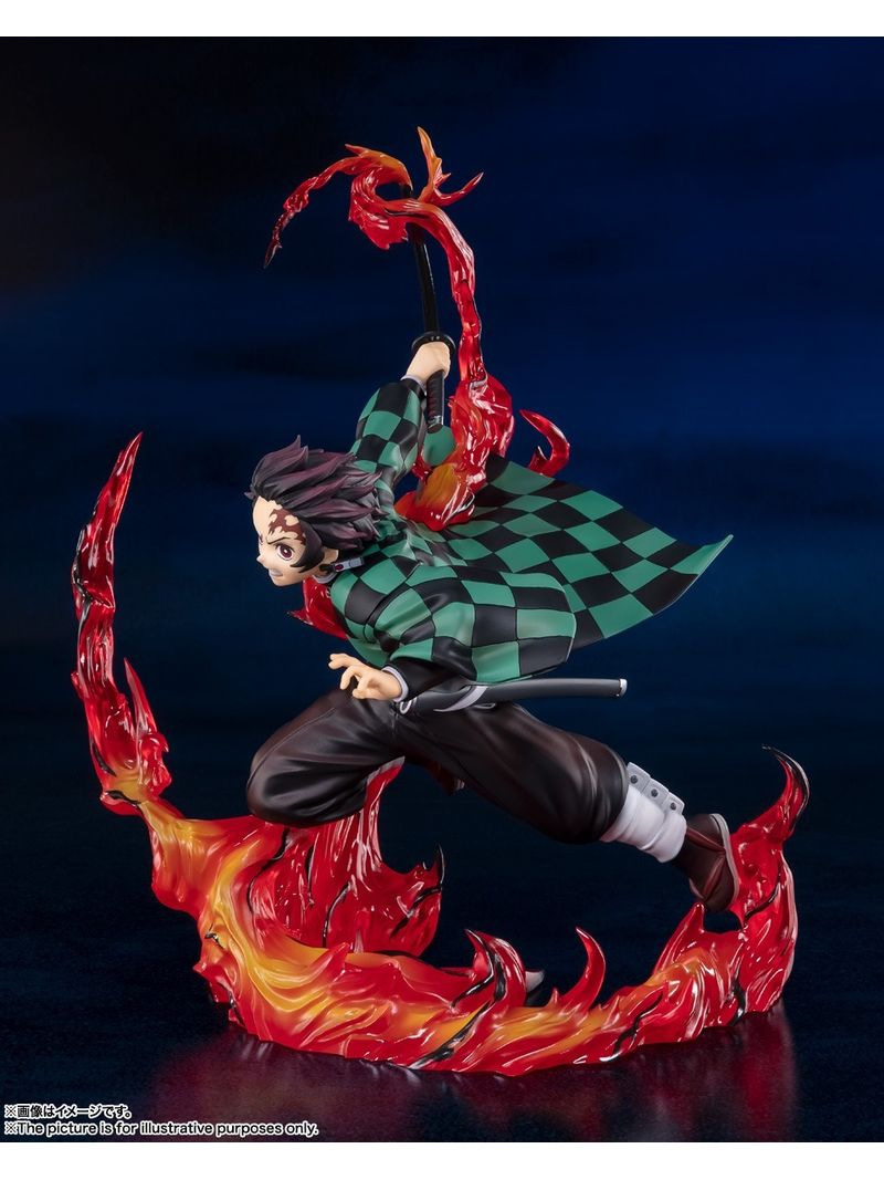 Estátua Tanjiro Kamado Full Concentration - Demon Slayer - FiguartsZERO -  Bandai - lojatamashii