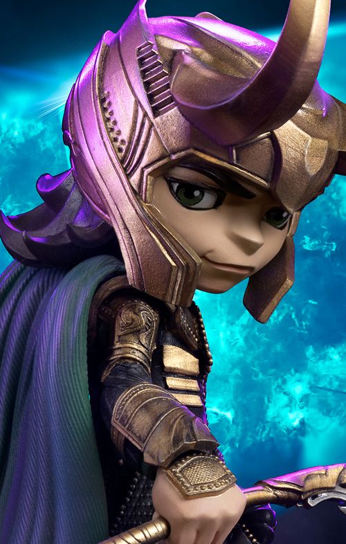 Estátua Loki - Infinity Saga - MiniCo - Iron Studios