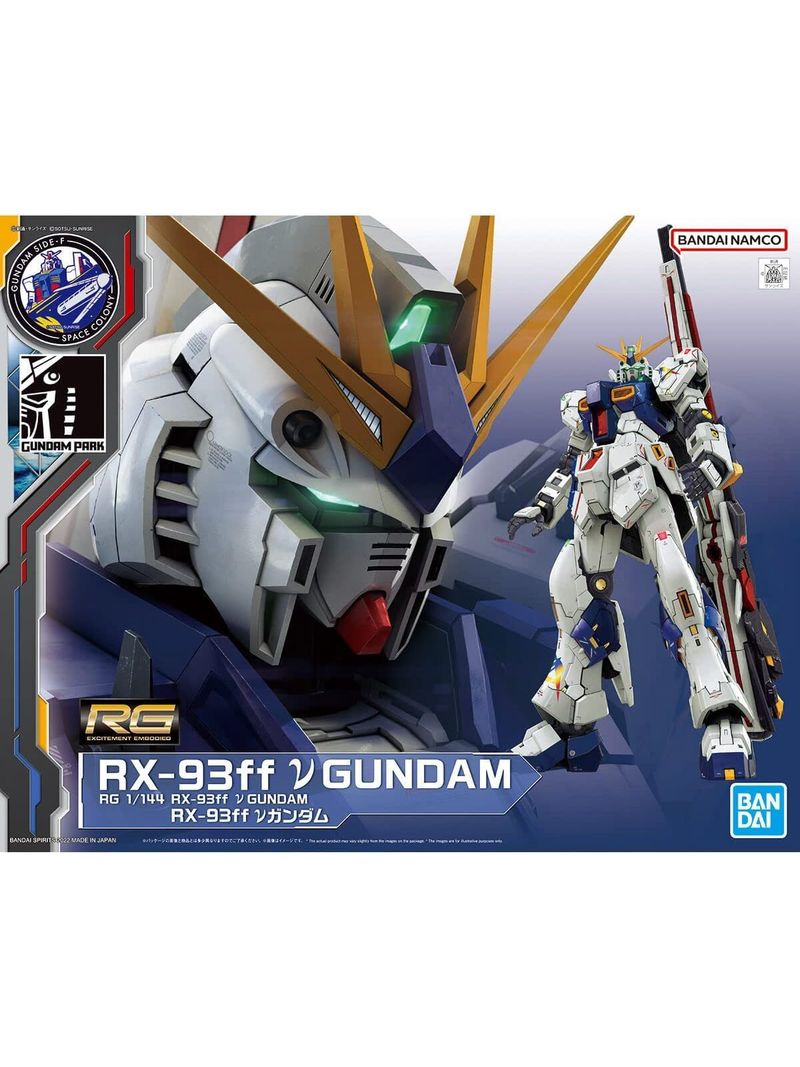 Rx-93FF V Gundam - Gundam RG 1/144 - Bandai - Iron Studios Rx-93FF V Gundam - Gundam RG 1/144 - Bandai - Iron Studios