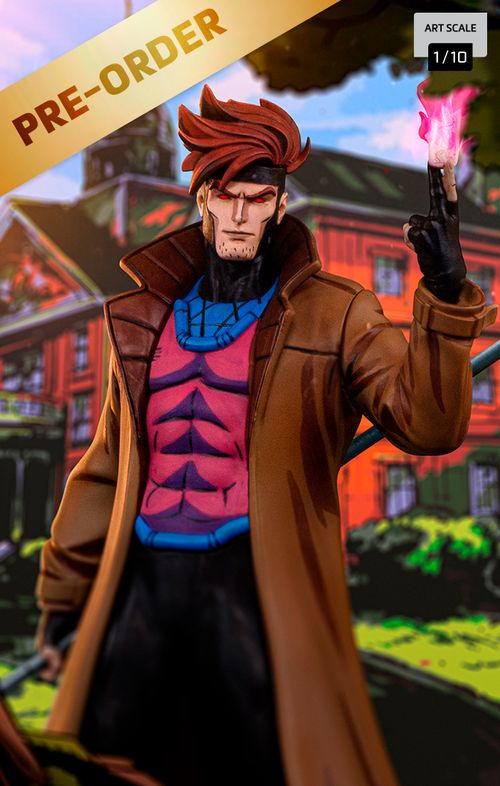 Voucher Pré Venda - Estátua Gambit - X-Men 97 - Art Scale 1/10 - Iron Studios
