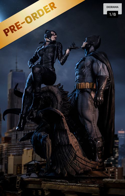 Voucher Pré Venda - Estátua Batman and Catwoman 1/6 - DC Comics - Iron Studios