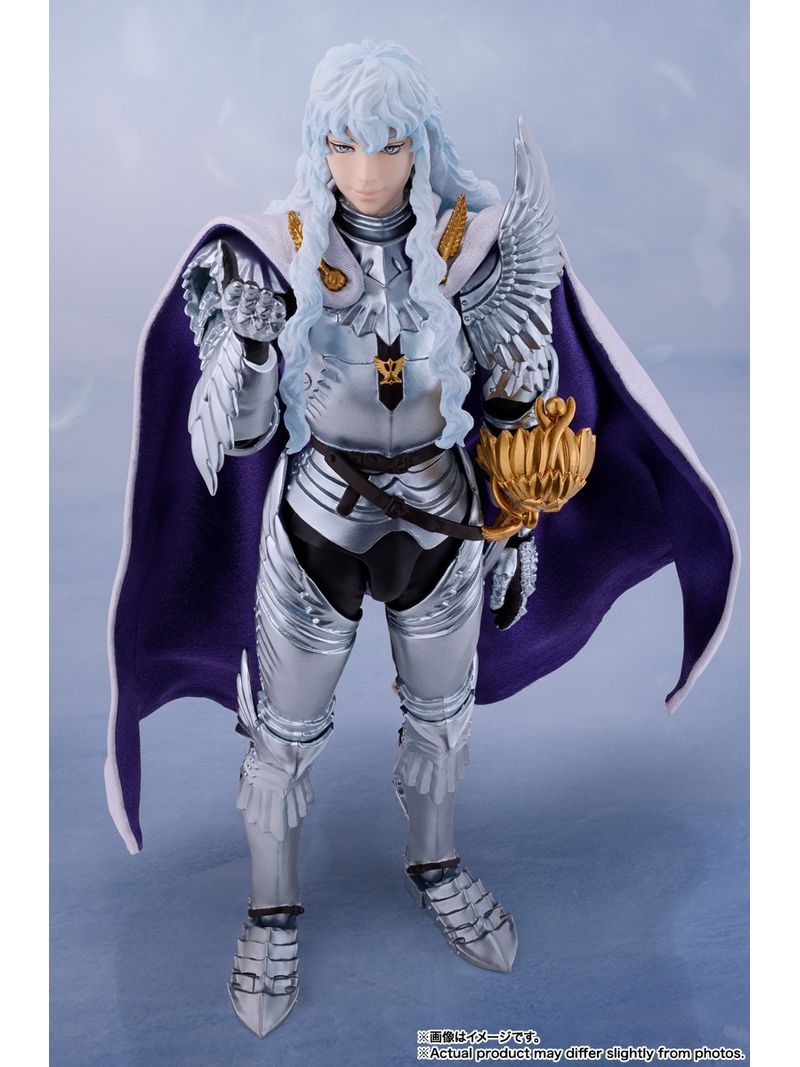 Figura Griffith Hawk of Light - Berserk - SH Figuarts - Bandai - Iron ...