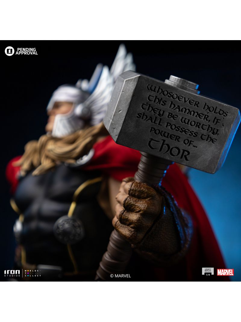 Estátua Thor Unleashed - Marvel - Legacy Replica 1/4 - Iron Estátua Thor Unleashed - Marvel - Legacy Replica 1/4 - Iron